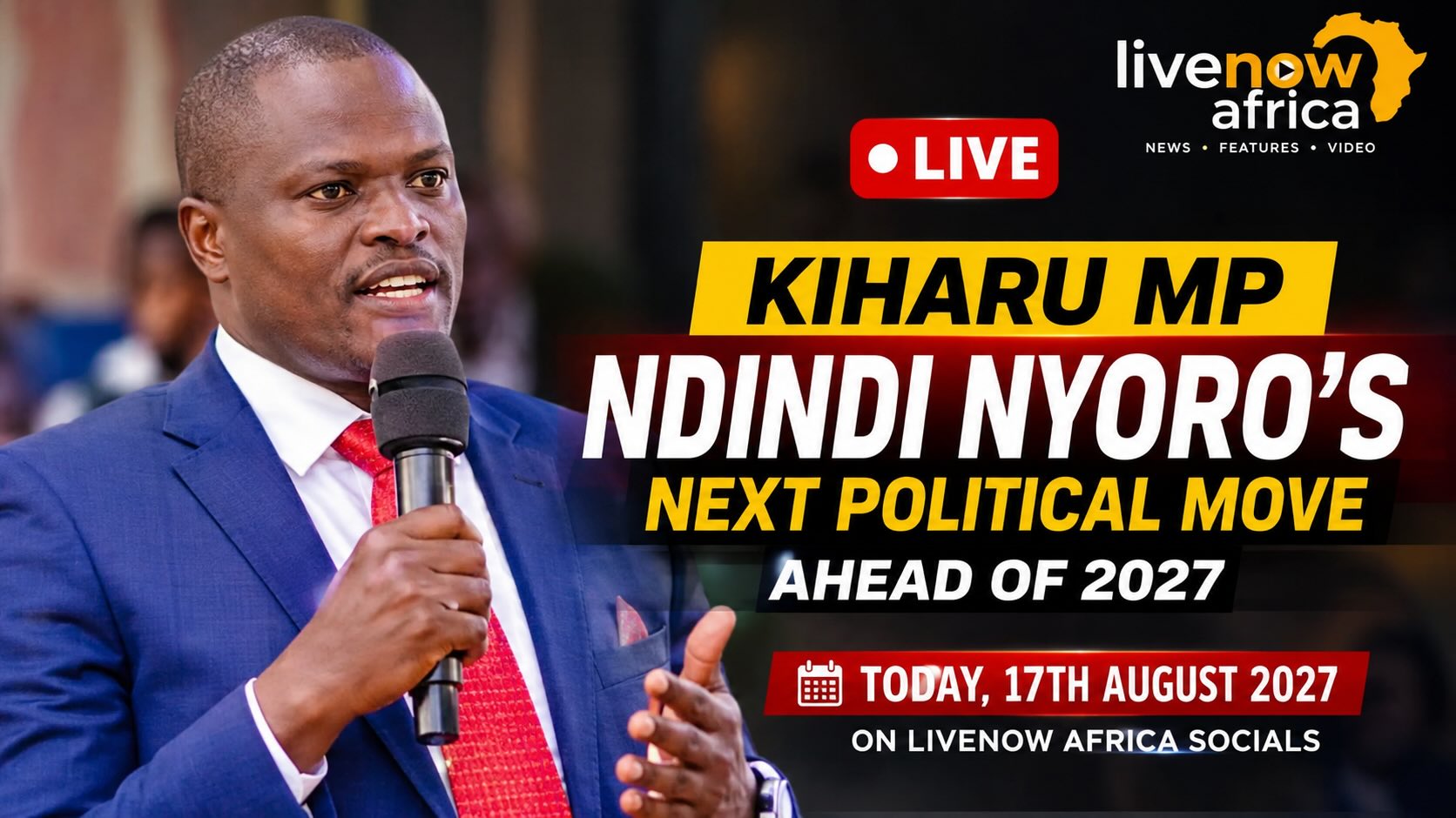Ndindi Nyoro’s next political move as Kenya heads toward the 2027 General Election