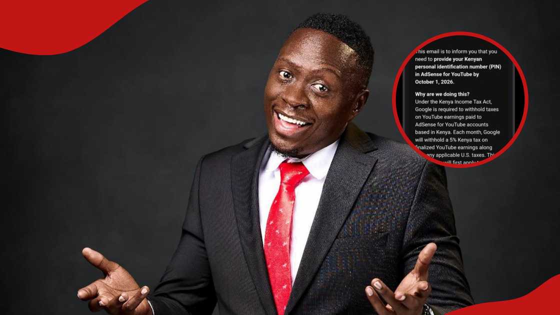 Kenyan YouTubers prepare for 5% tax deduction as Google sets October deadline
